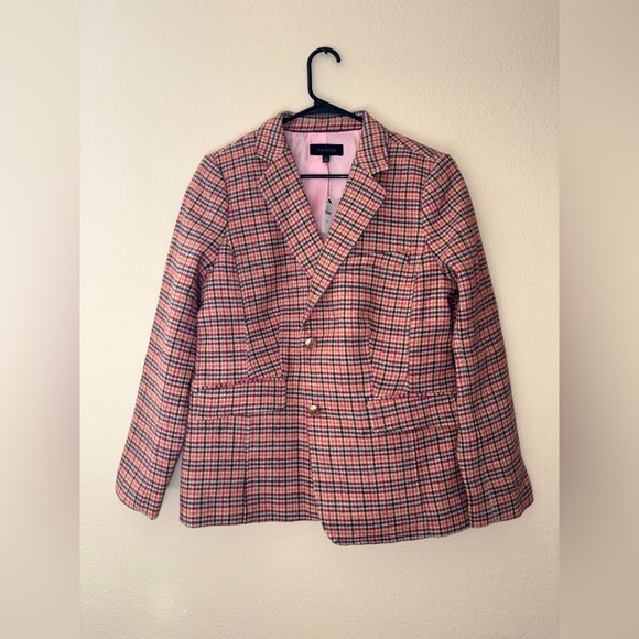 Plaid Shetland Talbots Blazer